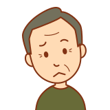 悩める<br>おじさん